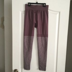 Gymshark two tone seamless leggings